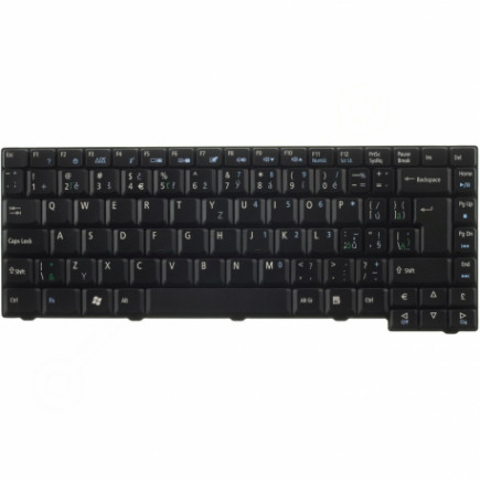 Acer Aspire 2930 Laptop Tastatur, CZ / SK Schwarz, ohne Hintergrundbeleuchtung