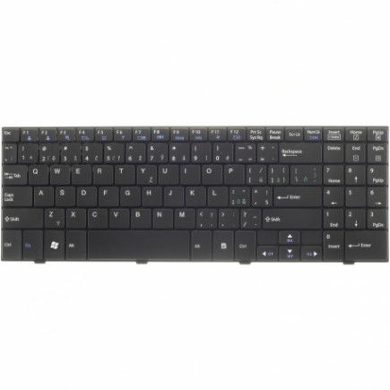 LG A520-D Laptop Tastatur, CZ / SK Schwarz, ohne Hintergrundbeleuchtung