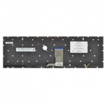 Samsung NP880Z5E Laptop Tastatur, ohne Rahmen, schwarz CZ/SK, mit Hintergrundbeleuchtung