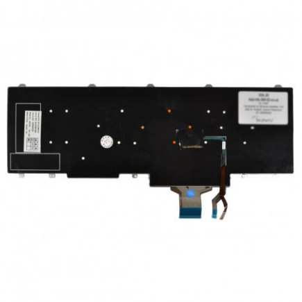 Dell Precision 7510 Laptop Tastatur, tschechisch schwarz ohne Rahmen, ohne Hintergrundbeleuchtung