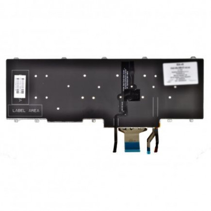 Dell Latitude 3340 Laptop Tastatur, ohne Rahmen, schwarz CZ/SK, mit Hintergrundbeleuchtung