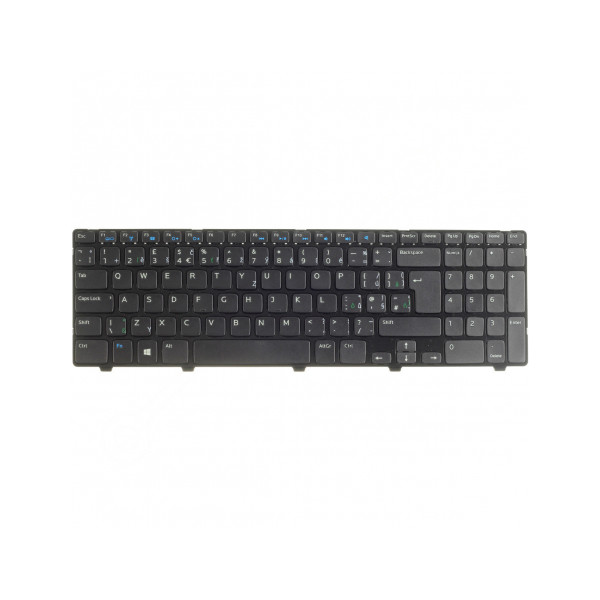 Dell Inspiron 15 3543 Laptop Tastatur, CZ / SK Schwarz, ohne Hintergrundbeleuchtung
