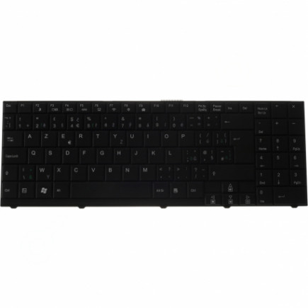 Medion Akoya P6220 Laptop Tastatur, CZ / SK Schwarz, ohne Hintergrundbeleuchtung