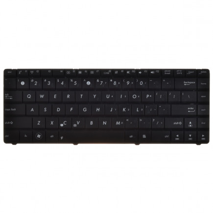 Asus A41 Laptop Tastatur, CZ / SK Schwarz, ohne Hintergrundbeleuchtung, mit Rahmen