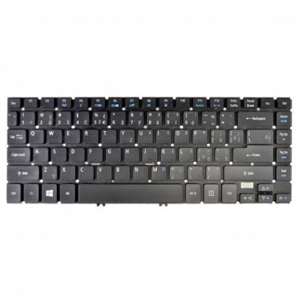 Acer Aspire V7-481PG Laptop Tastatur, ohne Rahmen, schwarz CZ/SK, mit Hintergrundbeleuchtung