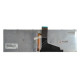 Toshiba Satellite C70D-A-114 (PSCENE-01E012GR) Laptop Tastatur, CZ / SK Schwarz / Weiß / Silber, Hintergrundbeleuchtete, mit Rahmen