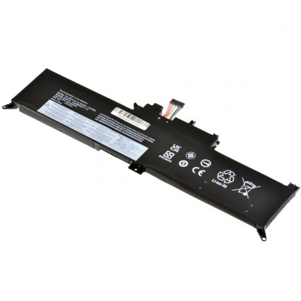 Batterie für Notebook Kompatibilní Lenovo SB10K97590 Li-poly 51Wh, 15,28V schwarz