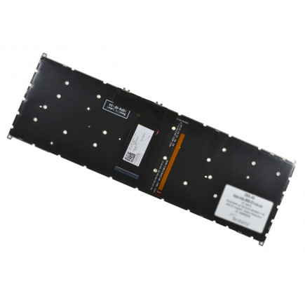 Acer Aspire A515-43 Laptop Tastatur, ohne Rahmen, schwarz CZ/SK, mit Hintergrundbeleuchtung