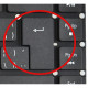 Acer Aspire A114-32 Laptop Tastatur, tschechisch schwarz, ohne Rahmen, ohne Hintergrundbeleuchtung
