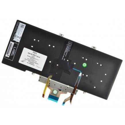 Dell Latitude 5410 Laptop Tastatur, tschechisch ohne Rahmen, Trackpoint, Hintergrundbeleuchtet CZ/SK