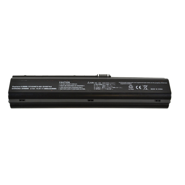 Batterie für Notebook Kompatibilní HP HSTNN-IB34 6600mAh Li-ion 14,4V 95Wh