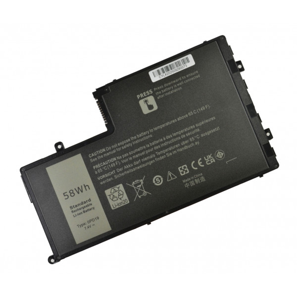 Batterie für Notebook Kompatibilní 58DP4 58Wh Li-poly 7,4V, schwarz