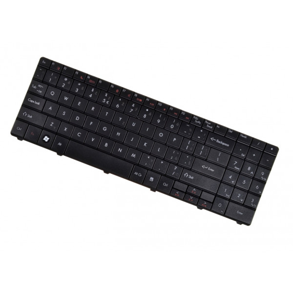 Gateway EC54 Laptop Tastatur, tschechisch schwarz, ohne Hintergrundbeleuchtung