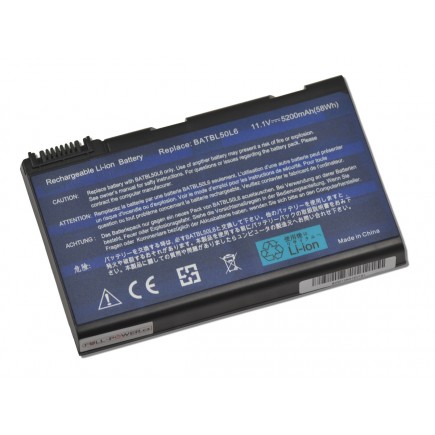 Batterie für Notebook Acer Aspire 3650 5200mAh Li-Ion 11,1V SAMSUNG-Zellen