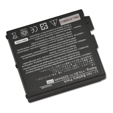 Batterie für Notebook Asus A4000 5200mAh Li-Ion 14,8V SAMSUNG-Zellen